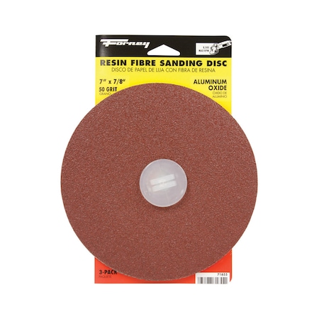 SAND DISC 7 50 GRIT 3PK